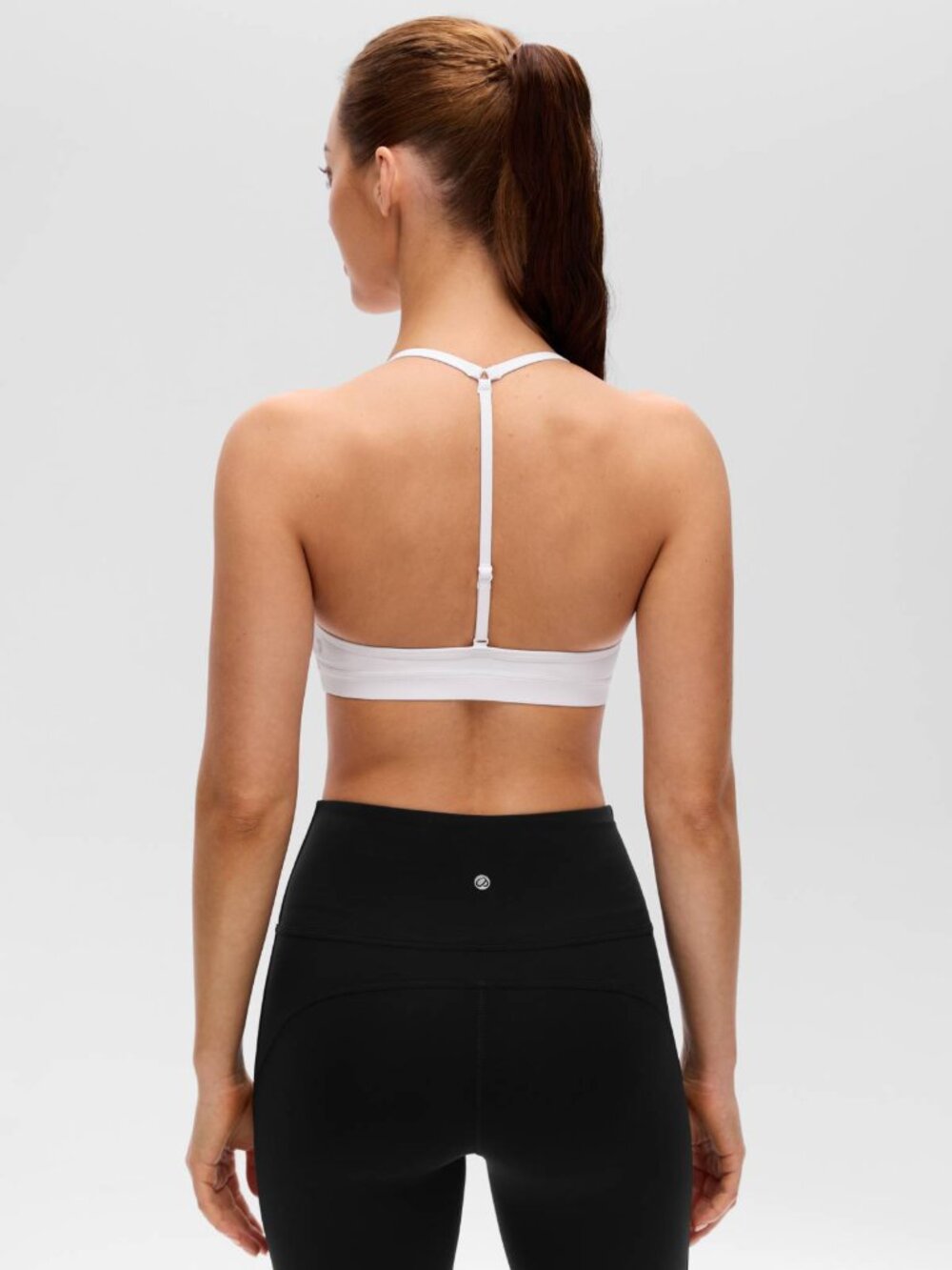 Butterluxe Soft Double Lined T Back Sports Bra